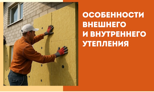 Какие особенности внешнего и внутреннего утепления в Волгодонске